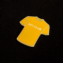 Key Club Yellow Tee Pin