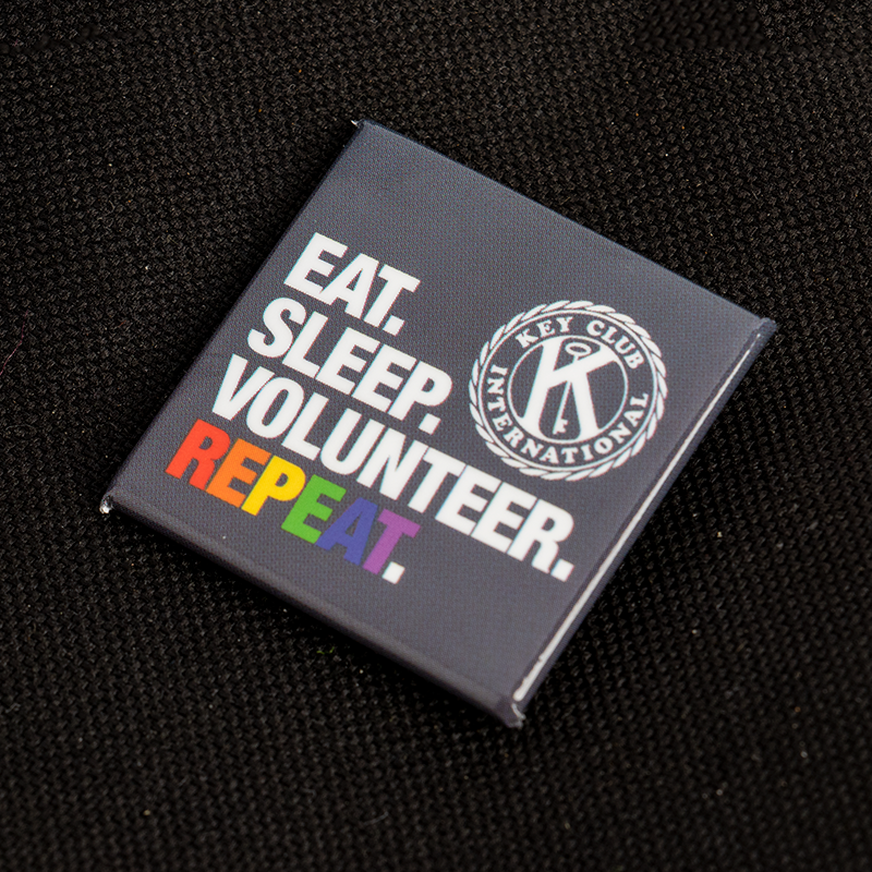 Rainbow ESVR button Key Club