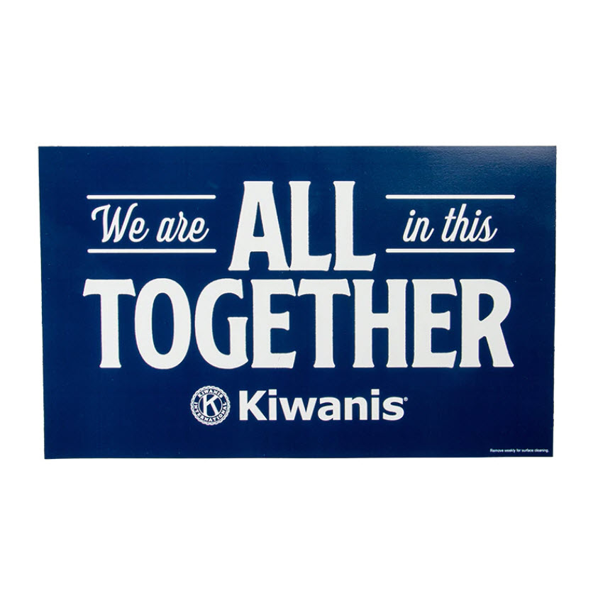 Kiwanis Together Car Magnet