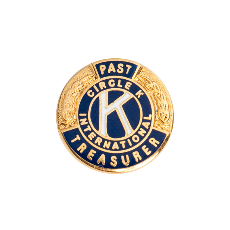 Circle K Past Club Treasurer Pin