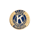 Circle K Club Treasurer Pin