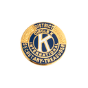 Circle K District Secretary-Treasurer Pin