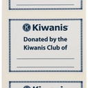 Kiwanis Donation Labels (25 Pack)