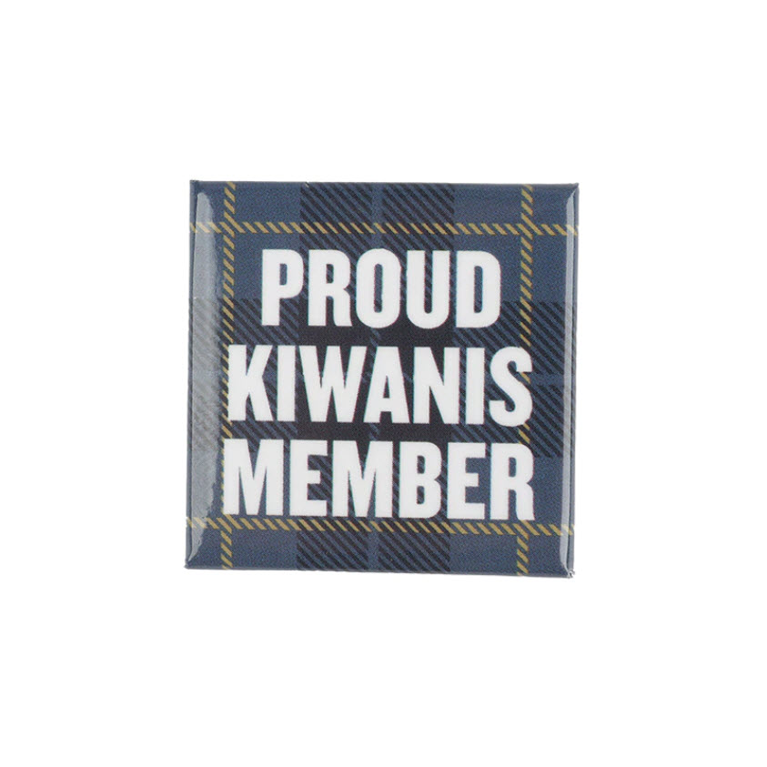 Kiwanis Proud Member Button