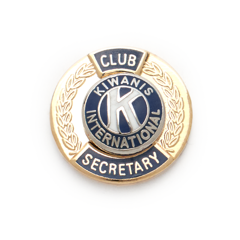 Kiwanis Club Secretary Pin