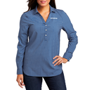 Port Authority Ladies City Stretch Tunic - True Blue