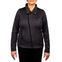 North End Ladies Grey Amplify M_lange Fleece Jacket