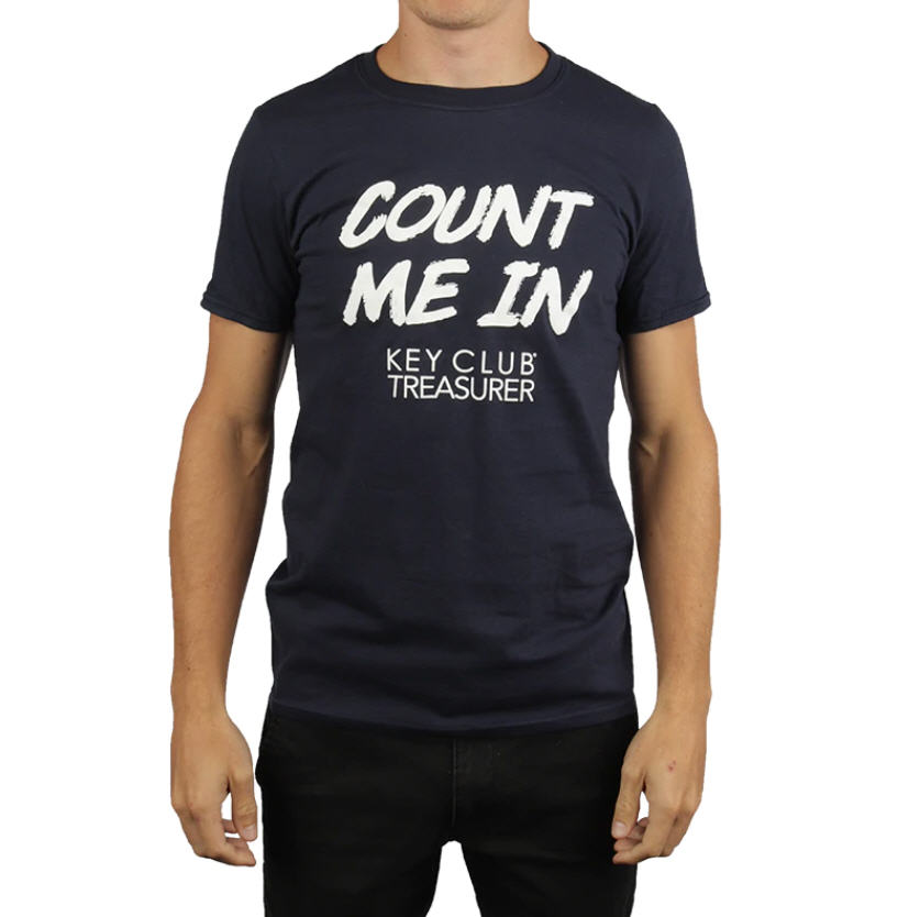 Key Club Count Me In T-Shirt