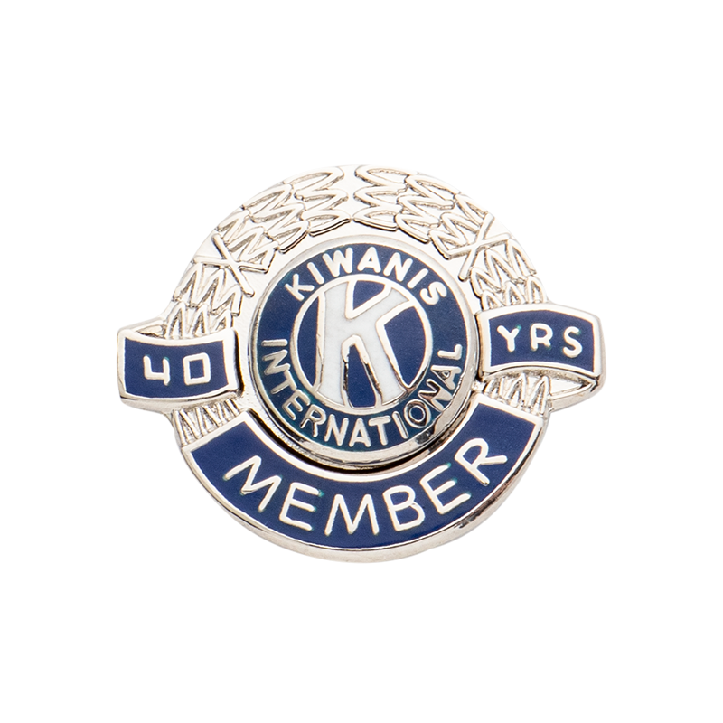 Kiwanis 40 Year Legion of Honor Pins