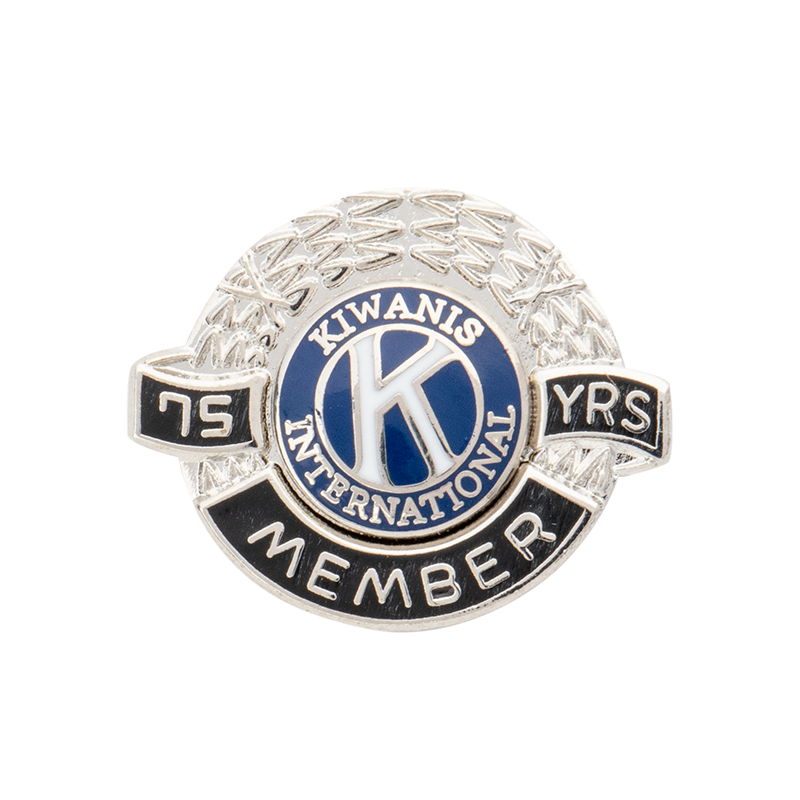 Kiwanis 75 Year Legion of Honor Pins