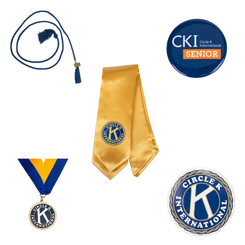Circle K Ultimate Bundle #1 (Gold Stole, Blue Cord)