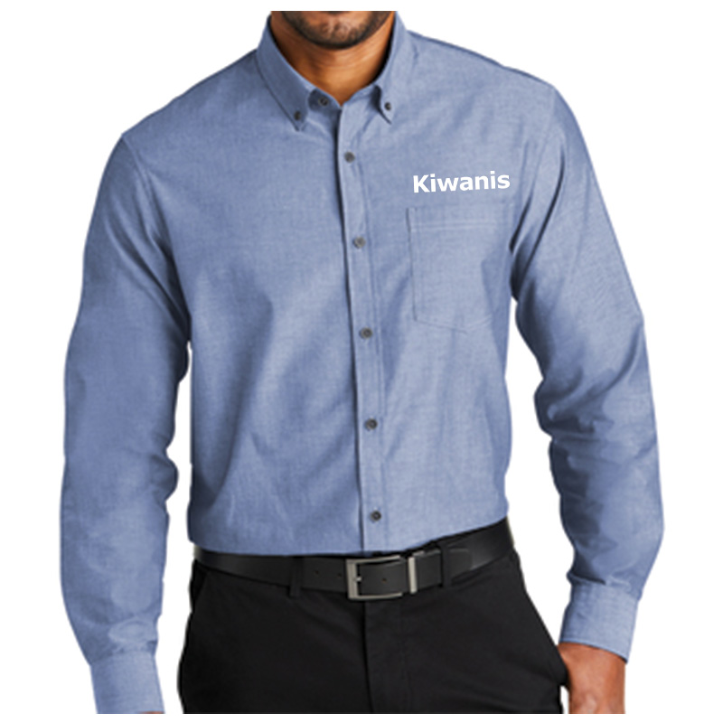 Kiwanis Men's Chambray Shirt