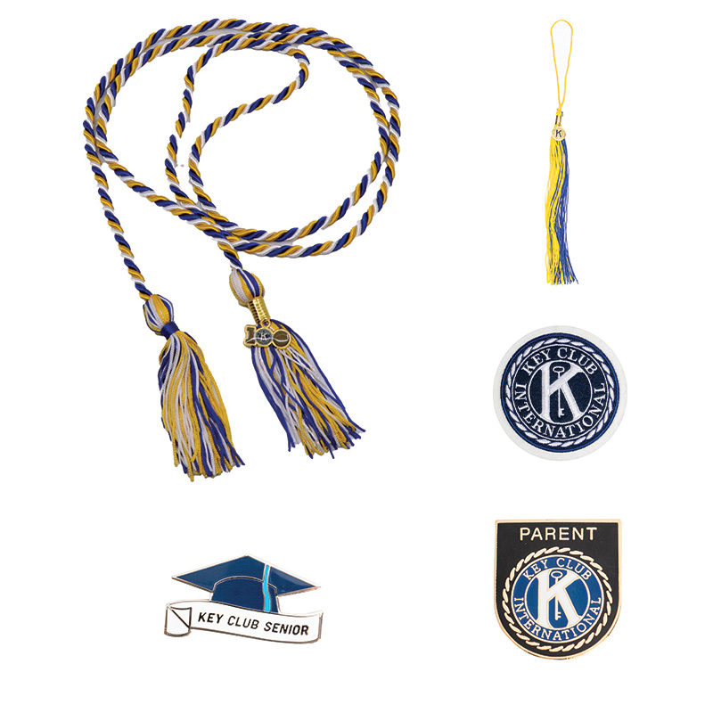 Key Club Centennial Bundle (Blue & Gold Cord)
