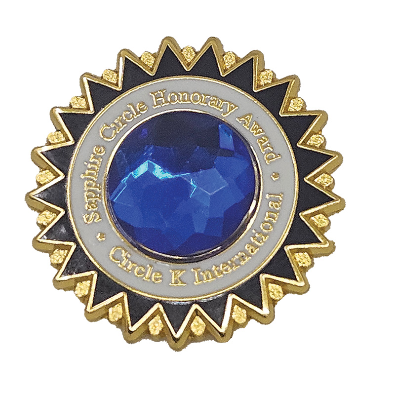 Circle K Sapphire Circle Honorary Award Replacement Pin