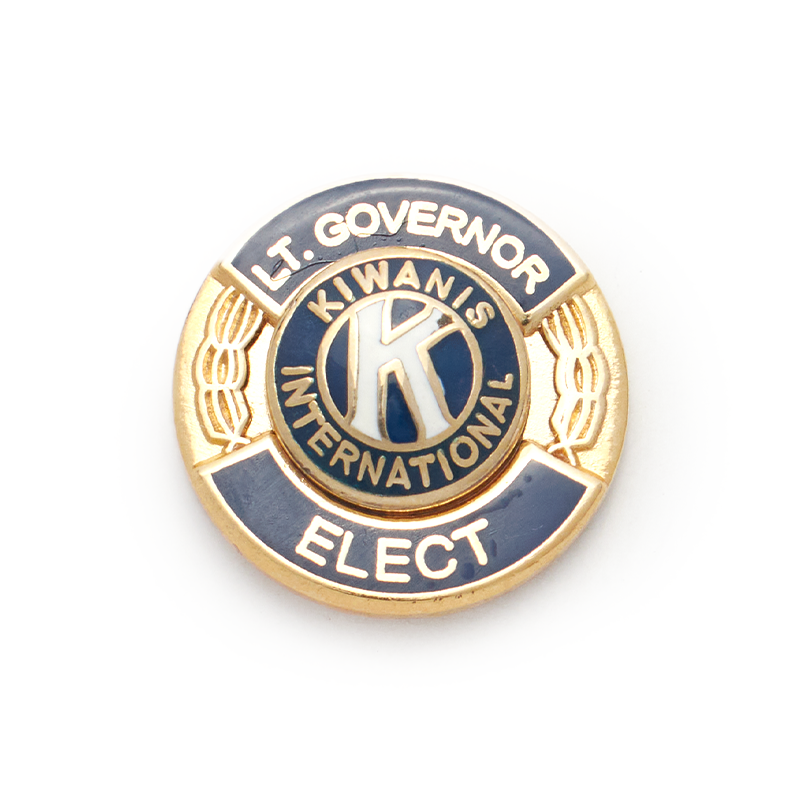 Kiwanis District Lt. Governor Elect Pin