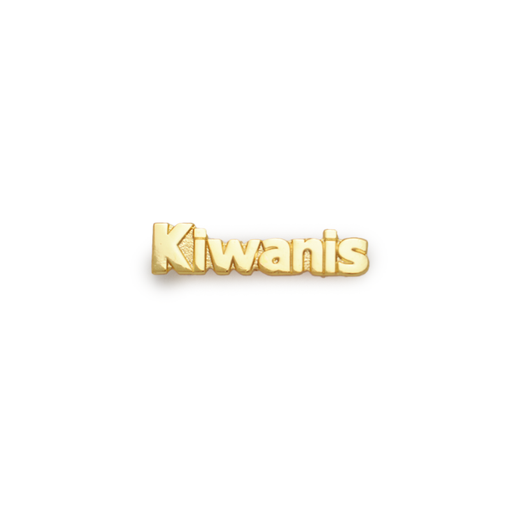 [KIW-0057] Kiwanis Lapel Pin (Gold)