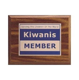 [KI14832] Kiwanis Member Plaque