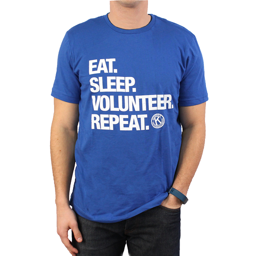 Circle K Eat. Sleep. Volunteer. Repeat. T-shirt