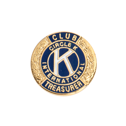 [CKI-0040] Circle K Club Treasurer Pin