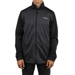 Devon & Jones Men's Newbury Colorblock M_lange Fleece Full-zip