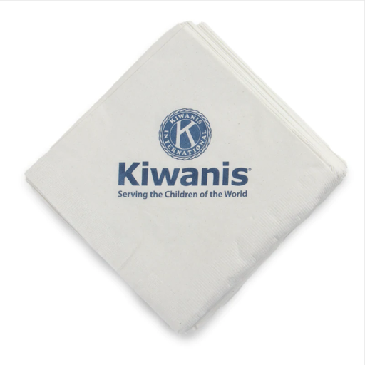 [KIW-0614] Kiwanis Napkins (100 Pack)