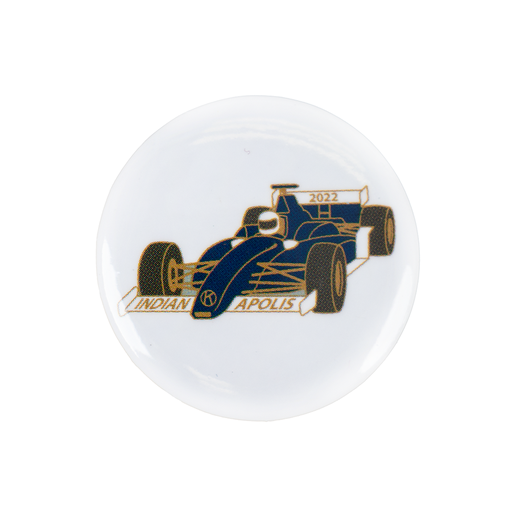 [KIW-0929] Kiwanis Racecar Button