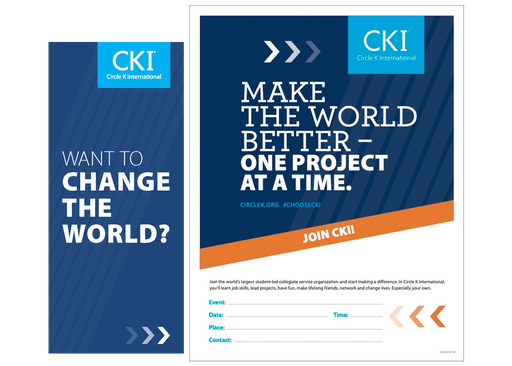 [CKI-1004] Circle K Poster/Brochure Bundle