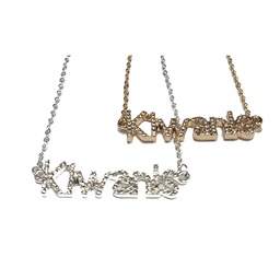 Kiwanis Rhinestone Necklace