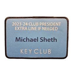 [KEY-9200] Key Club Banner Patch