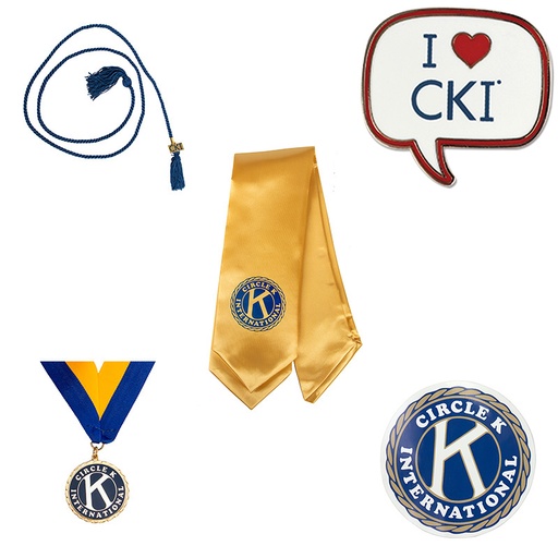 [CKI-1006] Circle K Ultimate Bundle #1 (Gold Stole, Blue Cord)