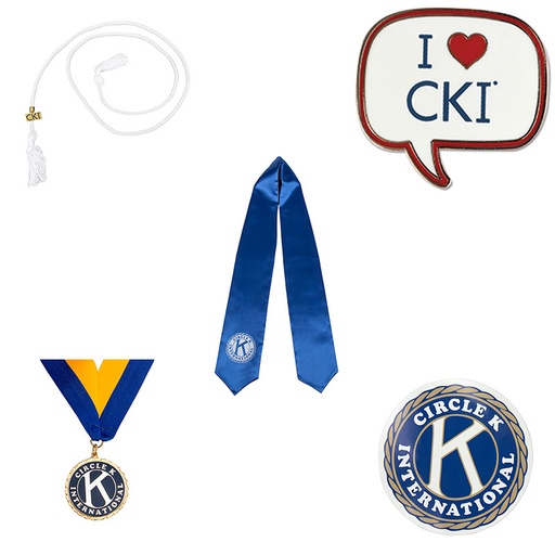 [CKI-1007] Circle K Ultimate Bundle #2 (Blue Stole, White Cord)