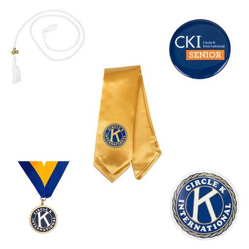 [CKI-1009] Circle K Ultimate Bundle #4 (Gold Stole, White Cord)