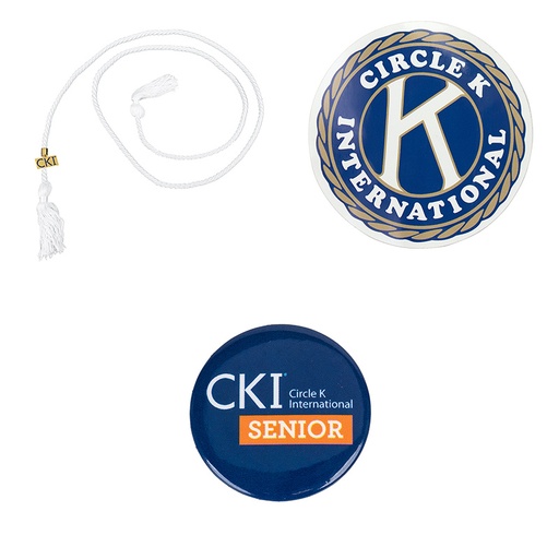 [CKI-1010] Circle K Graduation Bundle (White Cord)