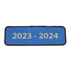 [KIW-9584] 2" x 6" Banner Patch for Years