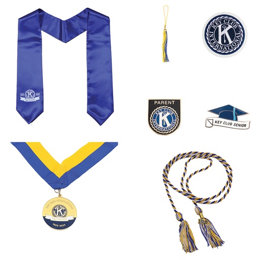 [KEY-2051] Key Club Ultimate Centennial Bundle (Blue Stole)