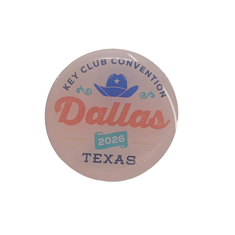 Key Club 2026 Dallas Convention Pin