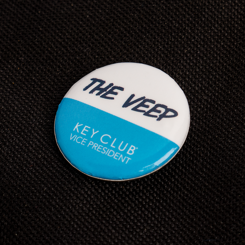 Key Club The Veep Button