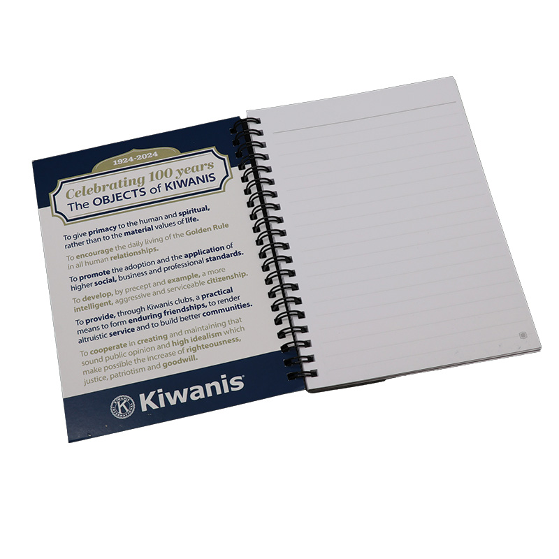 Objects of Kiwanis 5x7 Notebook