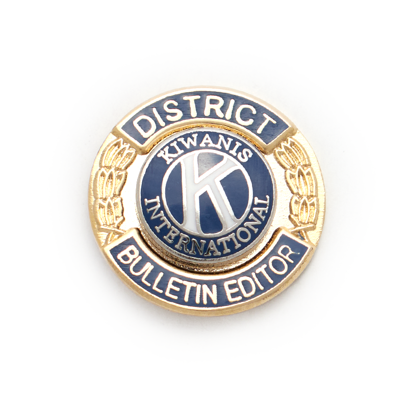 District Bulletin Editor Pin