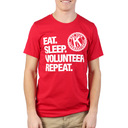 EAT. SLEEP. VOLUNTEER. REPEAT.