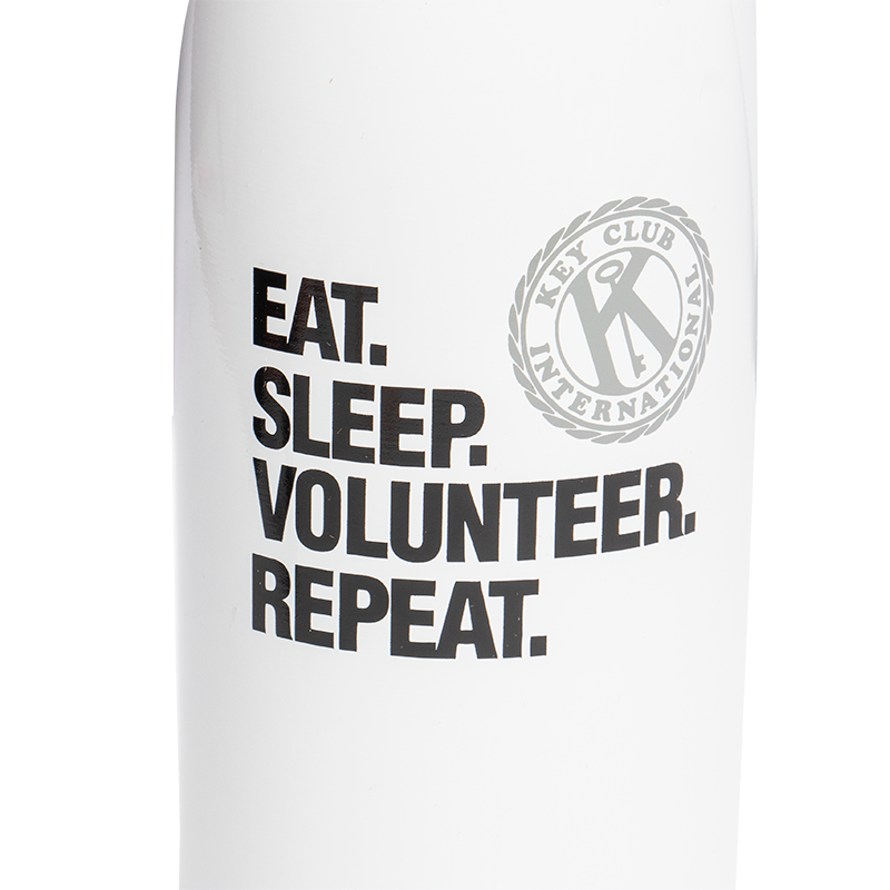 EAT. SLEEP. VOLUNTEER. REPEAT Swig Bottle