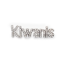 Rhinestone Kiwanis Brooch