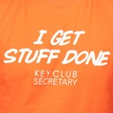 Key Club I Get Stuff Done Tee