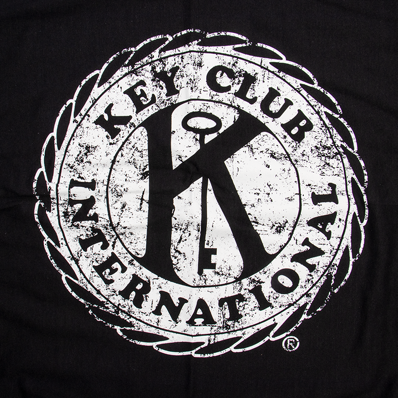 Key Club Sweatshirt Blanket - Black