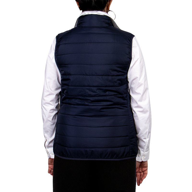 Ladies' Navy Prevail Packable Puffer Vest