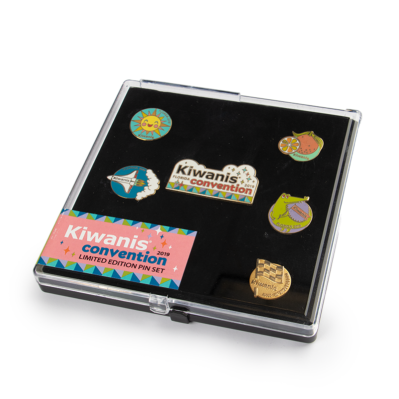 Orlando Convention Pin Set