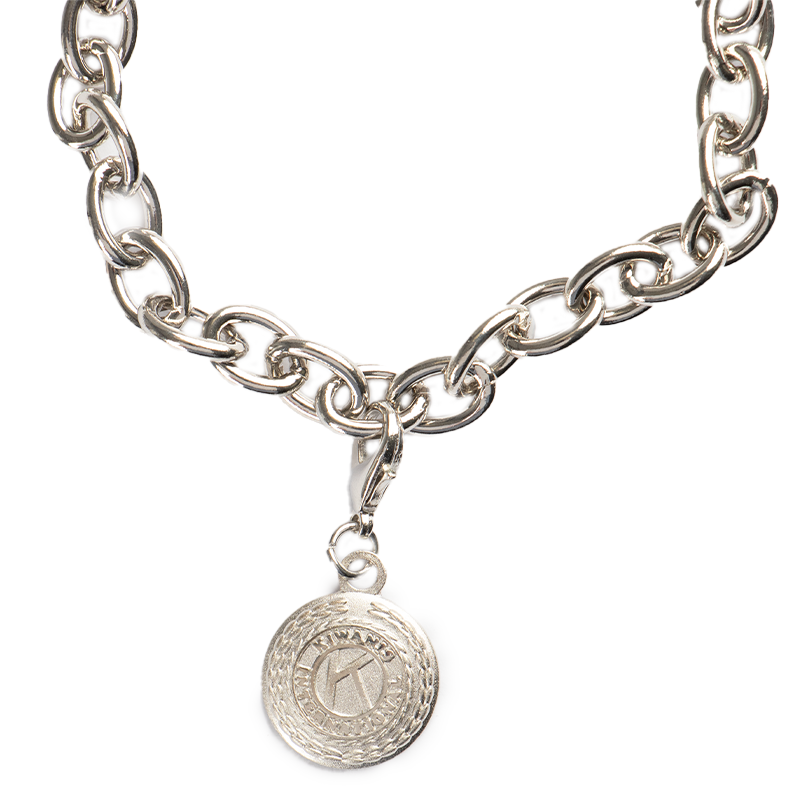 Charm Bracelet with Kiwanis Charm