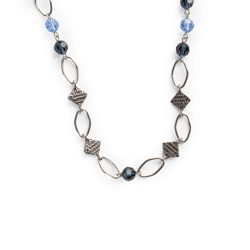 Kiwanis Bead Necklace with Square K Emblems | Kiwanis Family Products