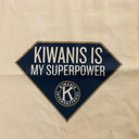 Kiwanis Is My Superpower Tote Bag