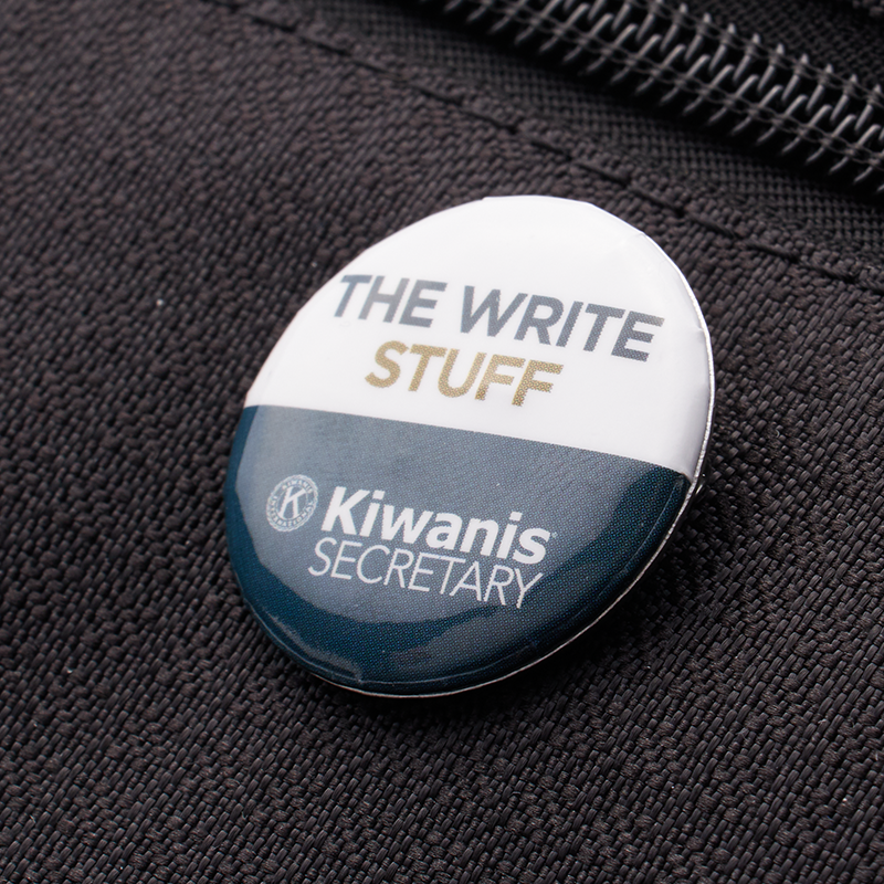 Kiwanis The Write Stuff Button